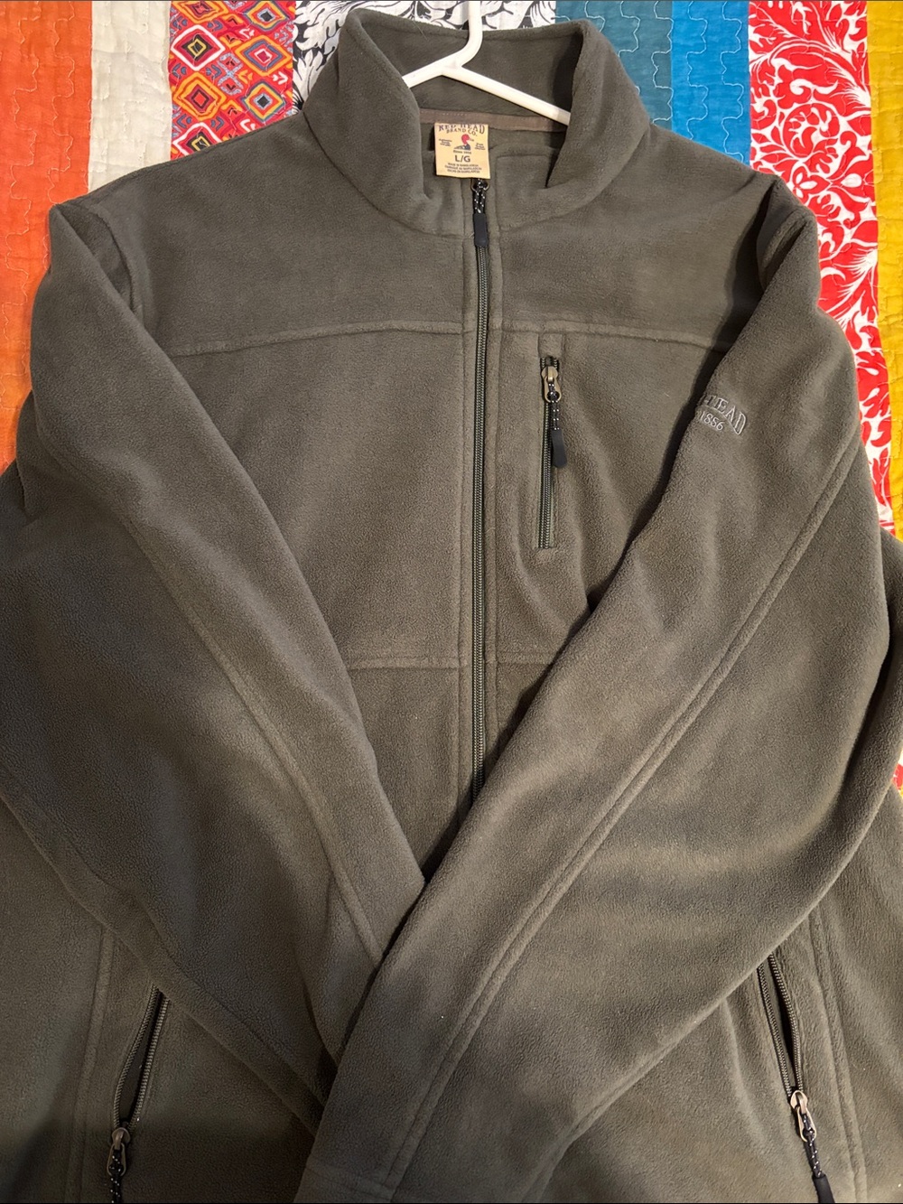 RedHead Olive Green Lightweight Fleece Jacket